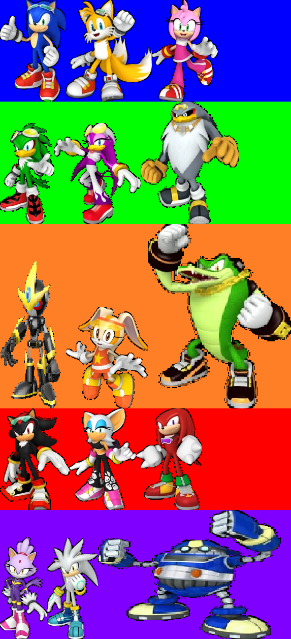 Free Riders Characters Sonic Free Riders: New Timeline: B by Rutgervdc on DeviantArt