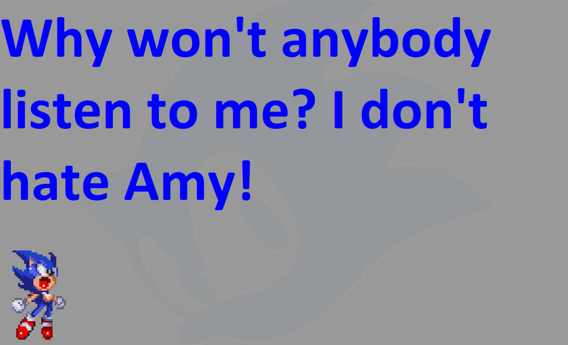 Sonic Don T Hate Amy By Rutgervdc On Deviantart Sonic Don T Hate Amy By Rutgervdc On Deviantart