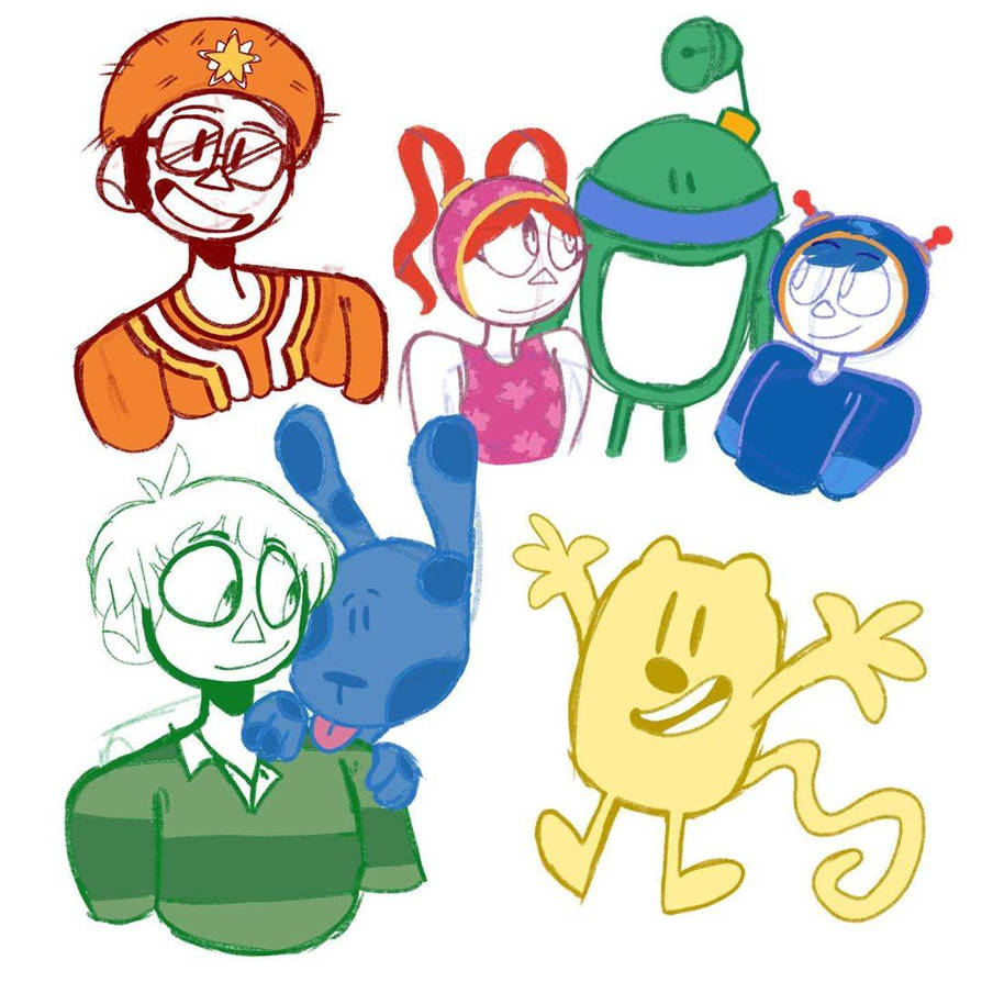 Nick Jr cartoons by Insadmnia on DeviantArt