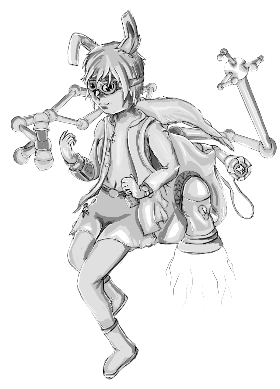 Inventor Rabbit Characters Balthimore the Inventor Rabbit by roilu80 on DeviantArt