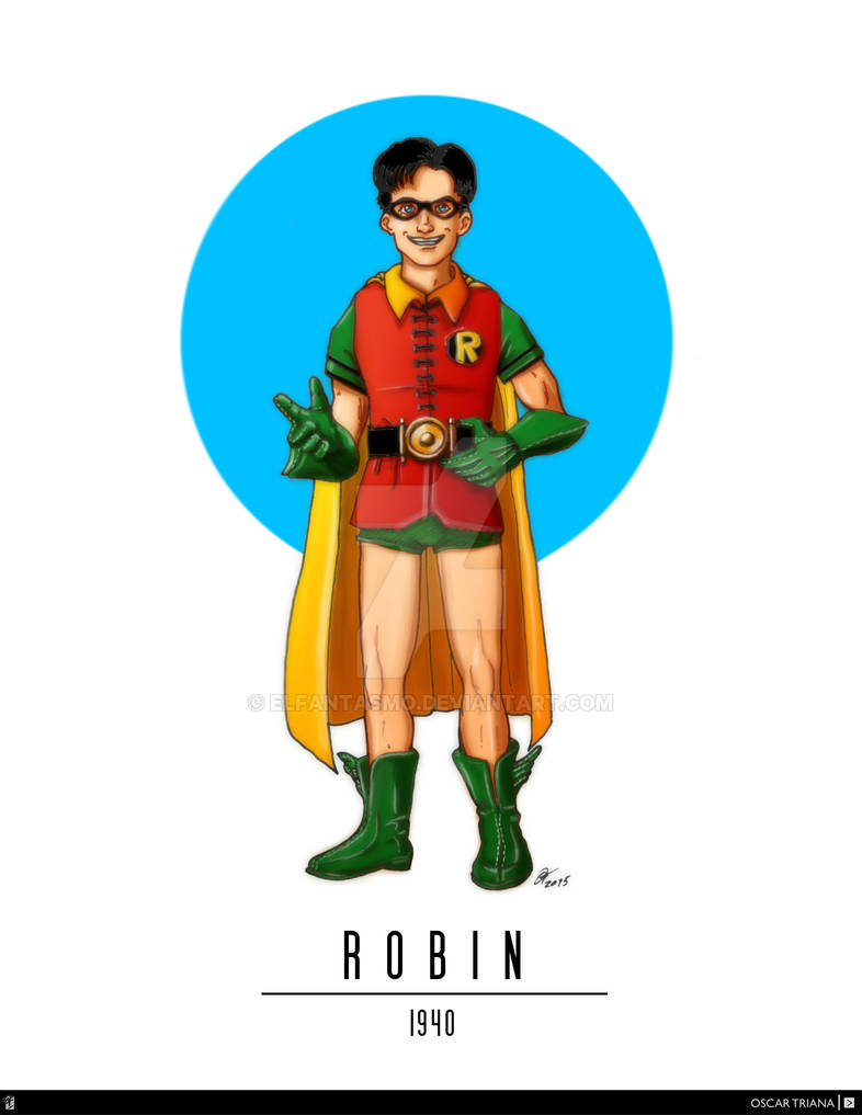Robin - First Appearance (1940) by elfantasmo on DeviantArt