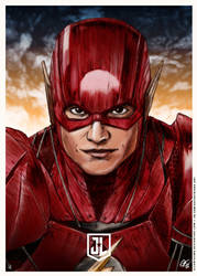 Justice League - Flash Poster I