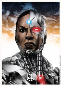 Justice League - Cyborg Poster