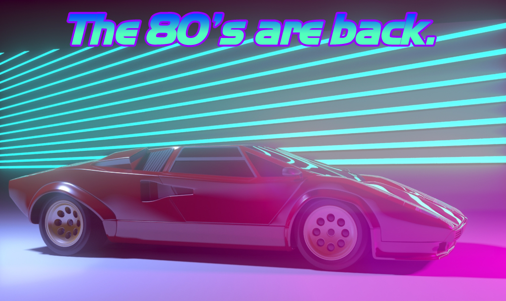 Lamborghini Countach from the 80's