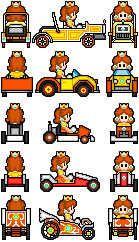 Princess Daisy's Cars