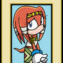 Tikal the echidna portrait