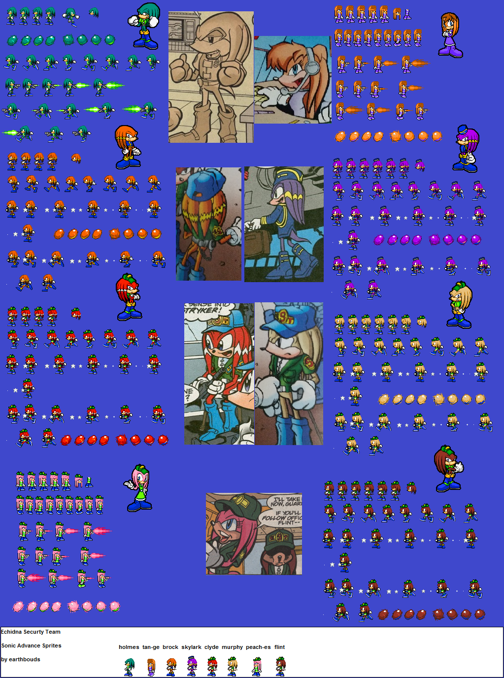 Sonic Advance Sprite sheet by Lucario51 on DeviantArt