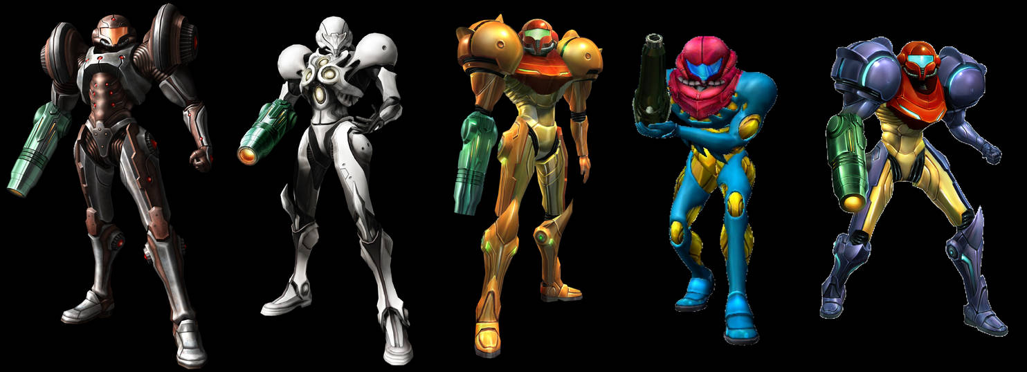 My Top 5 Favorite Metroid Power Suits by earthbouds on DeviantArt