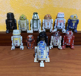 My astromech droids collection