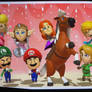 My miitopia crew's group photo