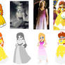 Princess daisy's alternate appearance evolution