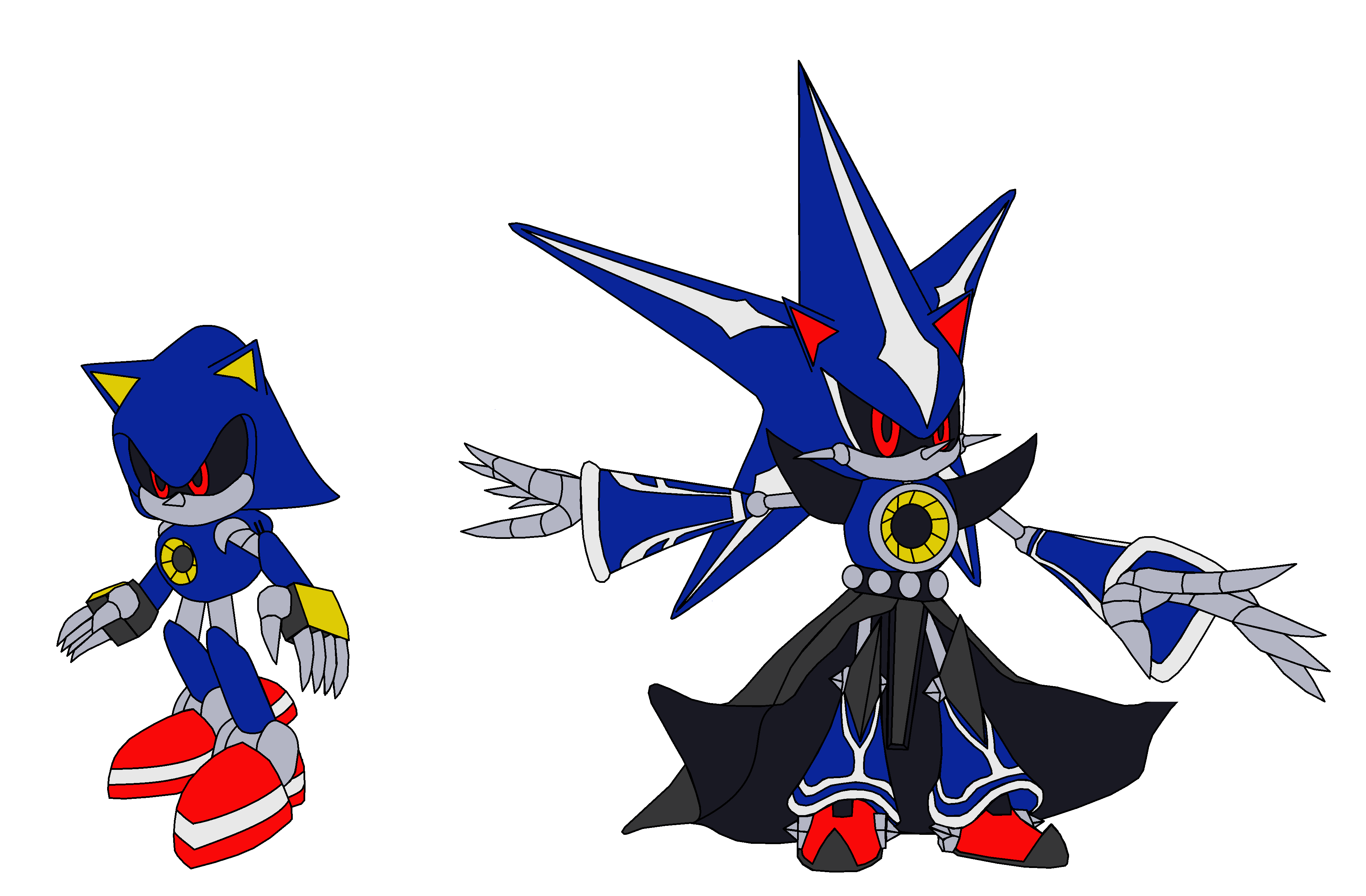 All Metal Sonic Forms