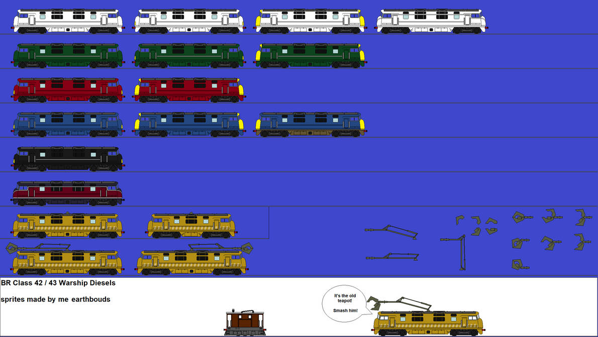 BR Class 42 43 Warship Diesel Liveries By Earthbouds On DeviantArt Br class 42 43 warship diesel liveries by earthbouds on deviantart