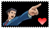 Ace Attorney Stamp