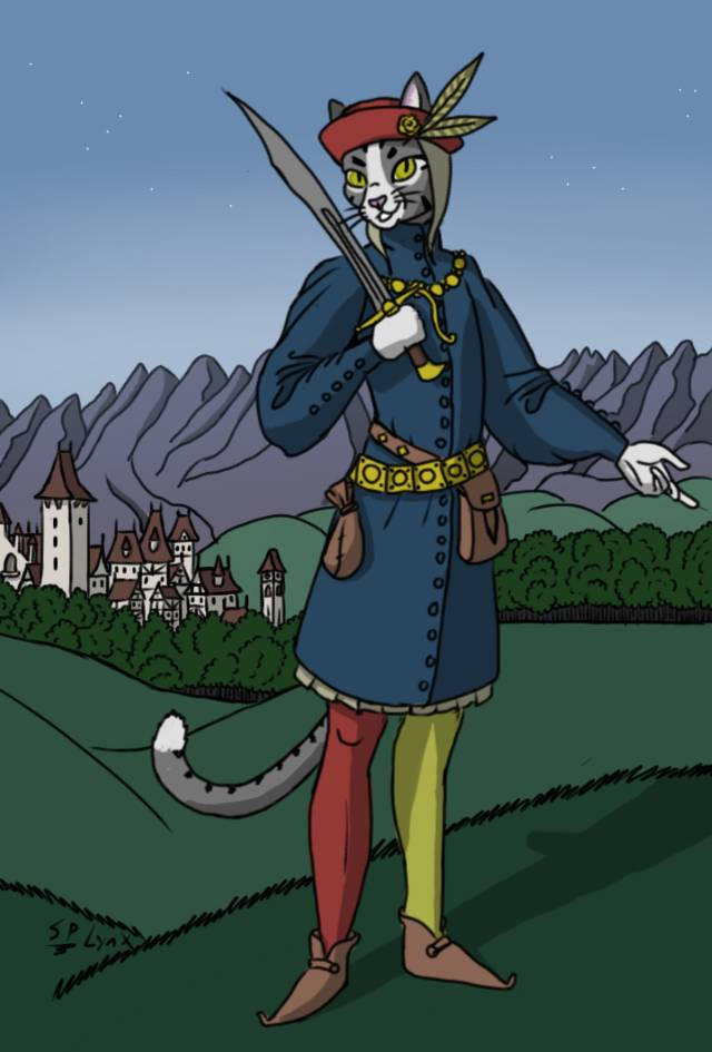 Cat Knight by SouthpawLynx on DeviantArt
