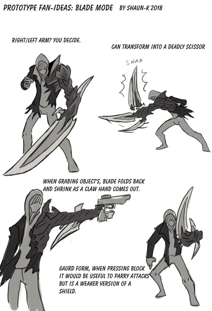 FAN-PROTOTYPE Blade mode by Shaun-K on DeviantArt