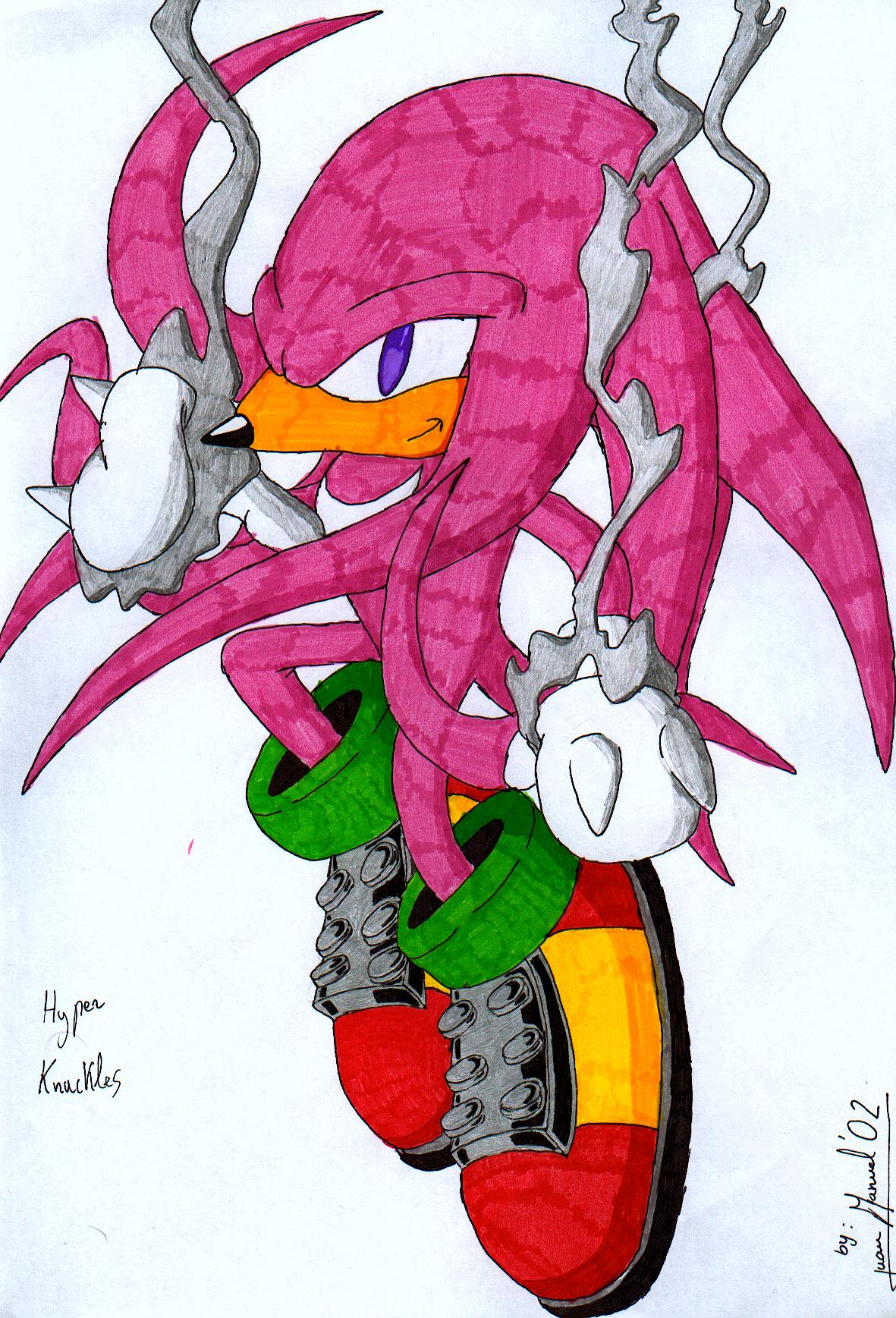 Super and Hyper forms by Super-Knuckles on DeviantArt