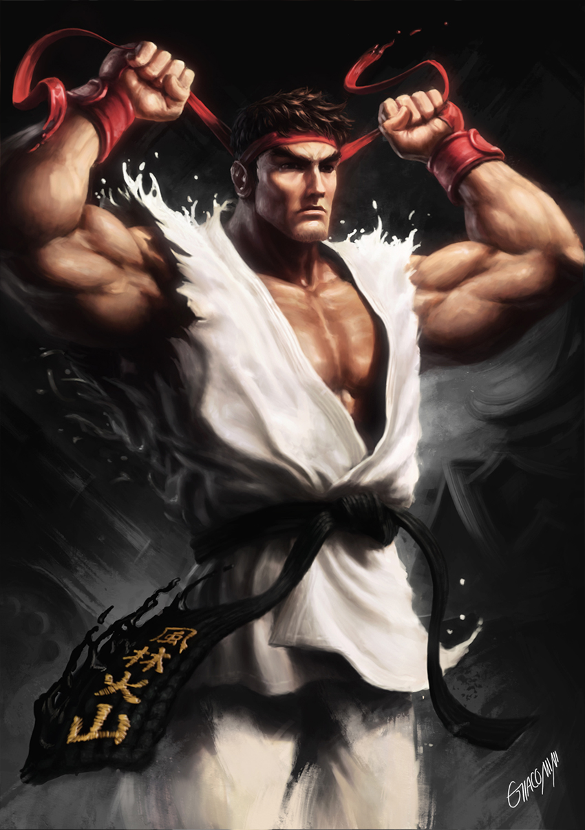 Ryu Street Fighter edmarticorena - Illustrations ART street