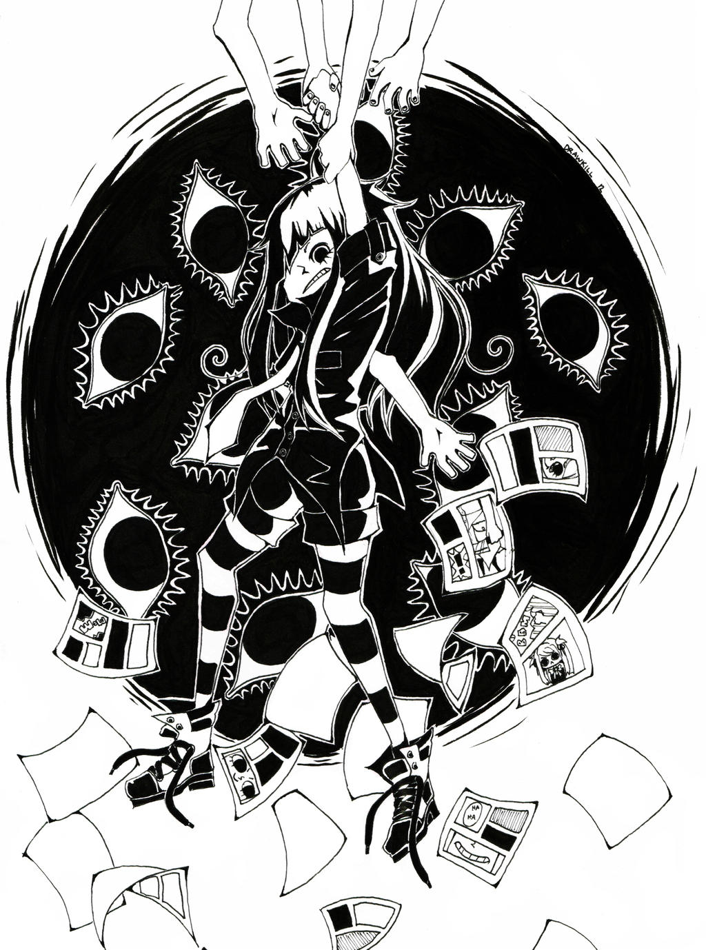 Drawkill Drawings Always Watching by DrawKill on DeviantArt