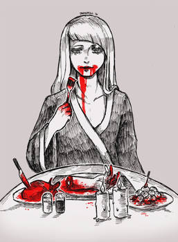 [Day 10] Cannibalism [SPEEDPAINT!]