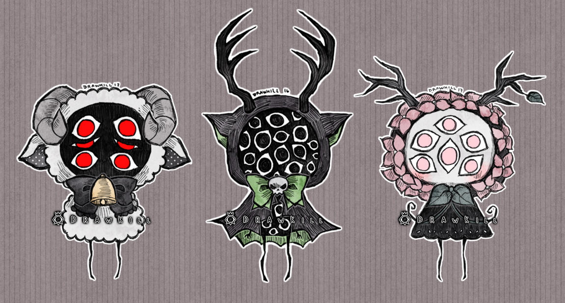 Drawkill Puppet Model Custom Eyeball Puppets 1 by DrawKill on DeviantArt