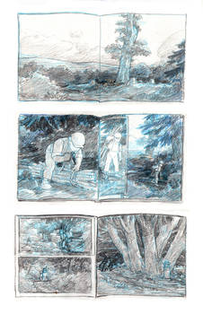 Puente Storyboard pg 4 to 9