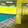 Between Backrooms Level 0 and the Poolrooms