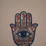 Indian-fusion Hamsa Tattoo