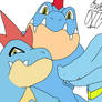 close up totodile evolution