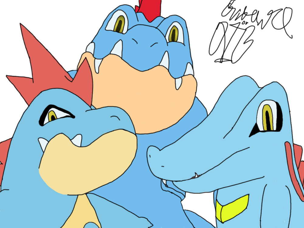 pic Totodile Evolution Pokemon close up totodile evolution by