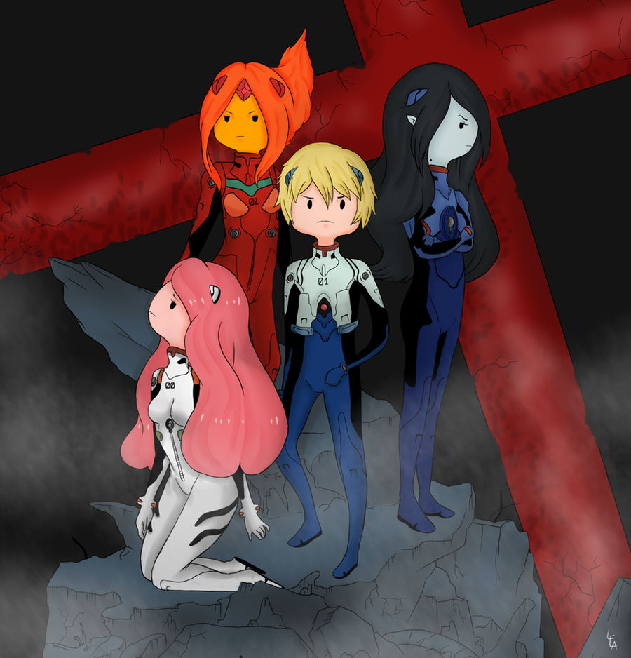 Evangelion x Adventure Time - Death and Rebirth