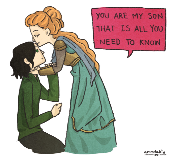 Loki and Frigga