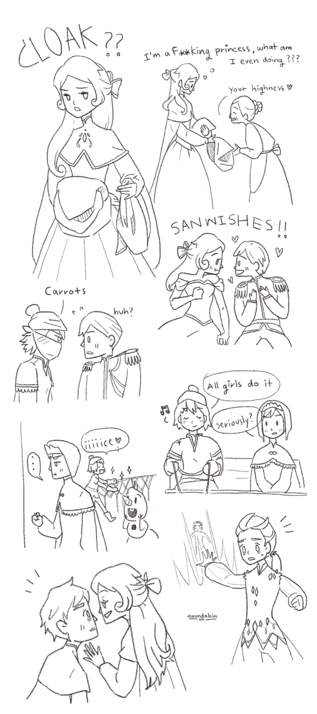 Frozen (gender-bend): Doodle Time!