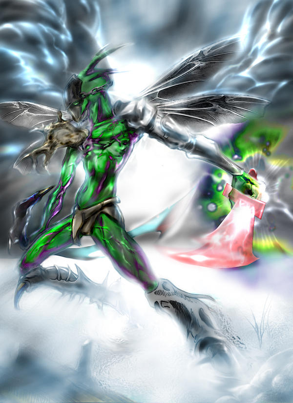 Insectoid Deviantart Insectoid Warrior by Gliblord on DeviantArt