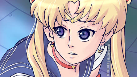 Sailor Moon redraw challenge
