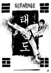 Taekwondo Illustration