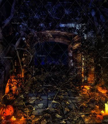 Dark Halloween 2 Stock Background 1