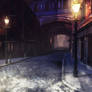 Midnight Fantasy Places Stock Background 5