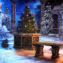 Dark Christmas 2 Stock Background 2