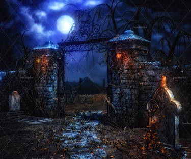 Gothic Places 2 Stock Background 2