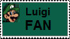 I'm a Luigi Fan stamp