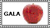 Apple stamp Gala