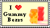 I love gummy bears