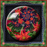 Gift Box Marble - Poinsettia by Velvet--Glove