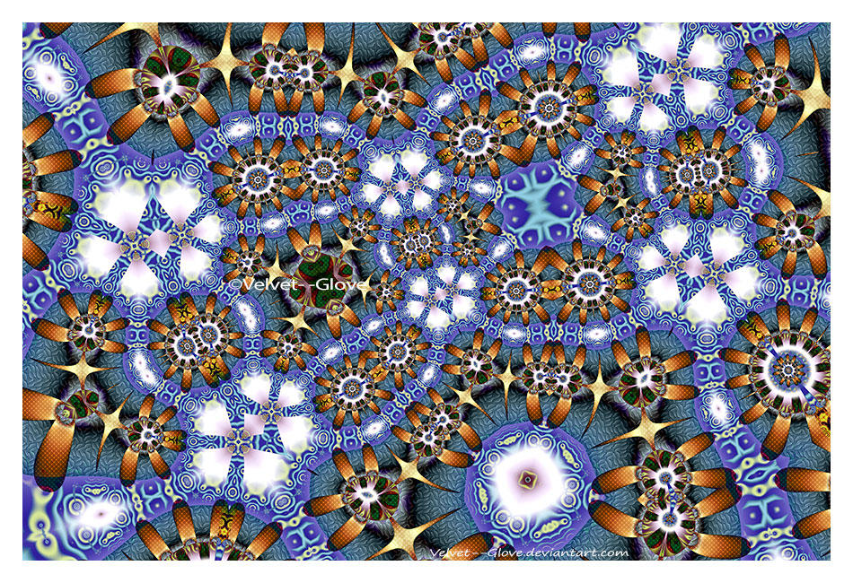 Flower Patterns Complex Whimsical Flower Complex by Velvet--Glove on DeviantArt