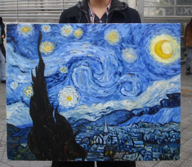 My own version of starry night