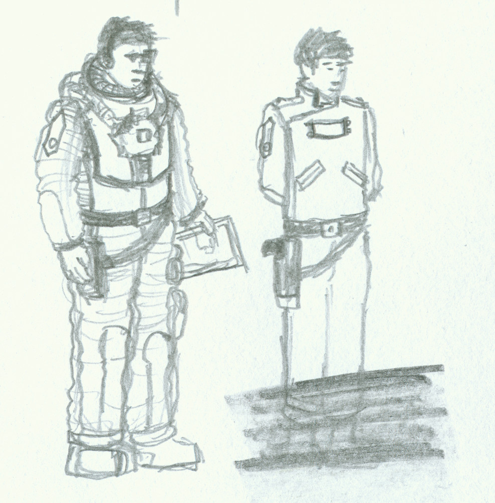 Sketch-Homeworld Taiidan Crew