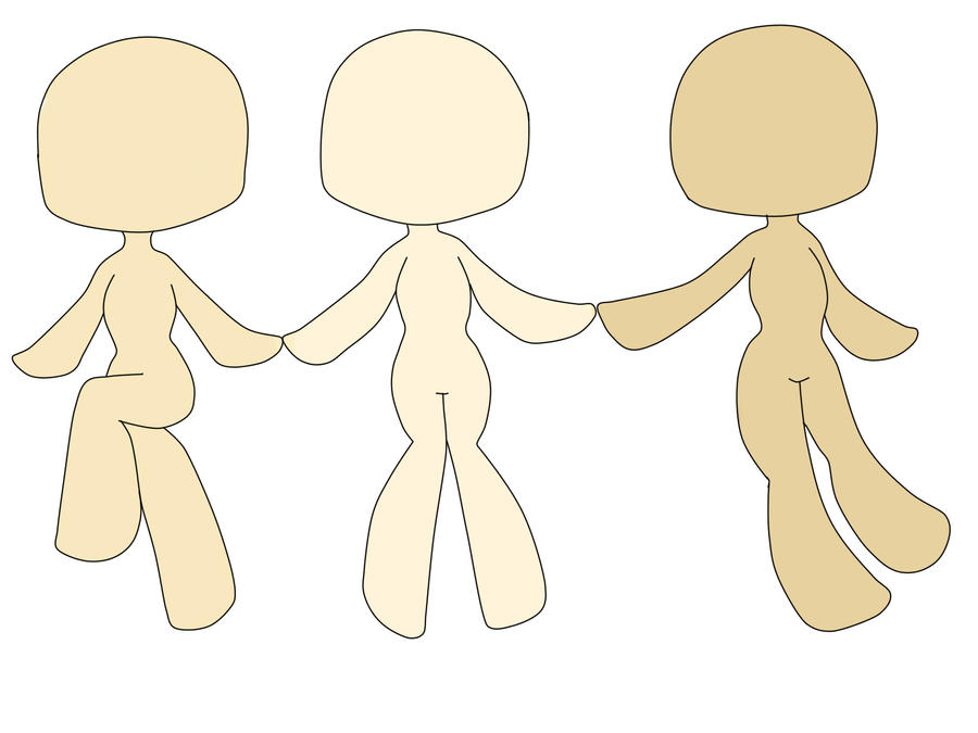 Best Friends .:CHIBI BASE:. by XThE-bLoOdCuRdLiNgX on DeviantArt