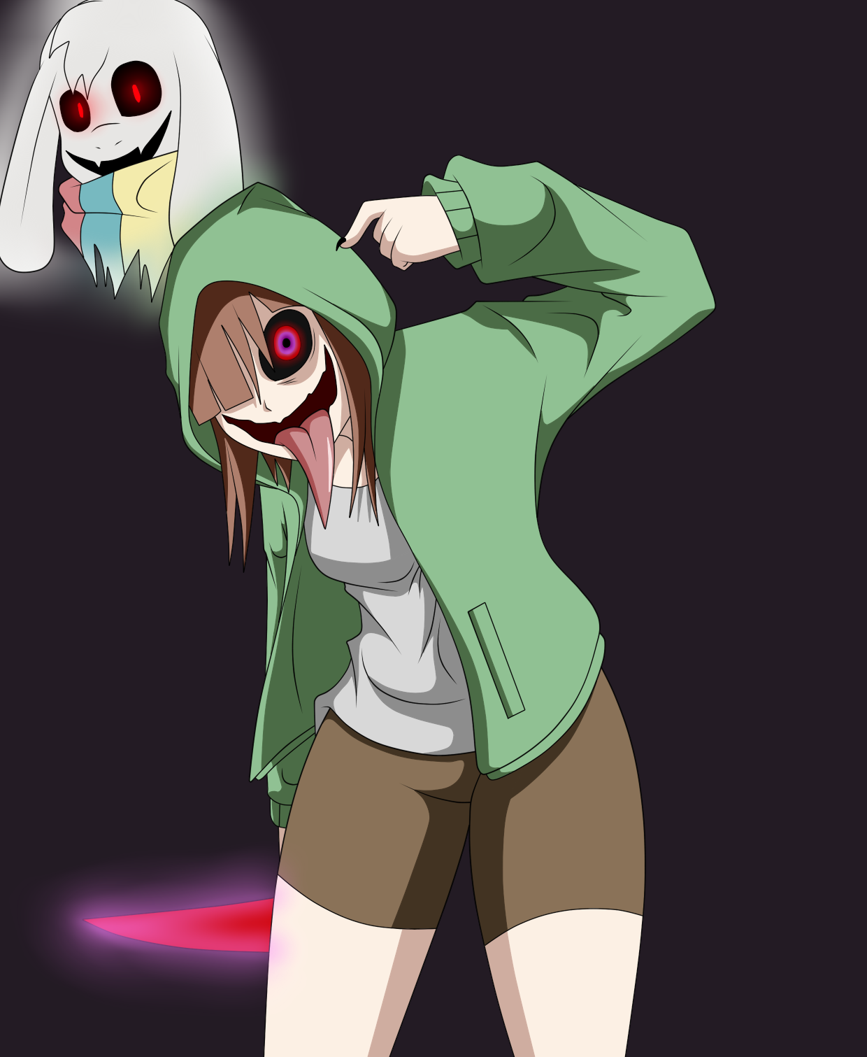 Murder Sans vs Chara and Killer Sans by YennK999 on DeviantArt