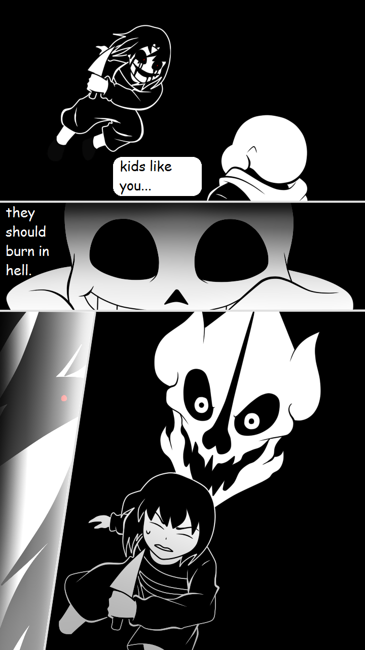Mini Frisk Mini comic Sans vs Frisk 1/2 by YennK999 on DeviantArt